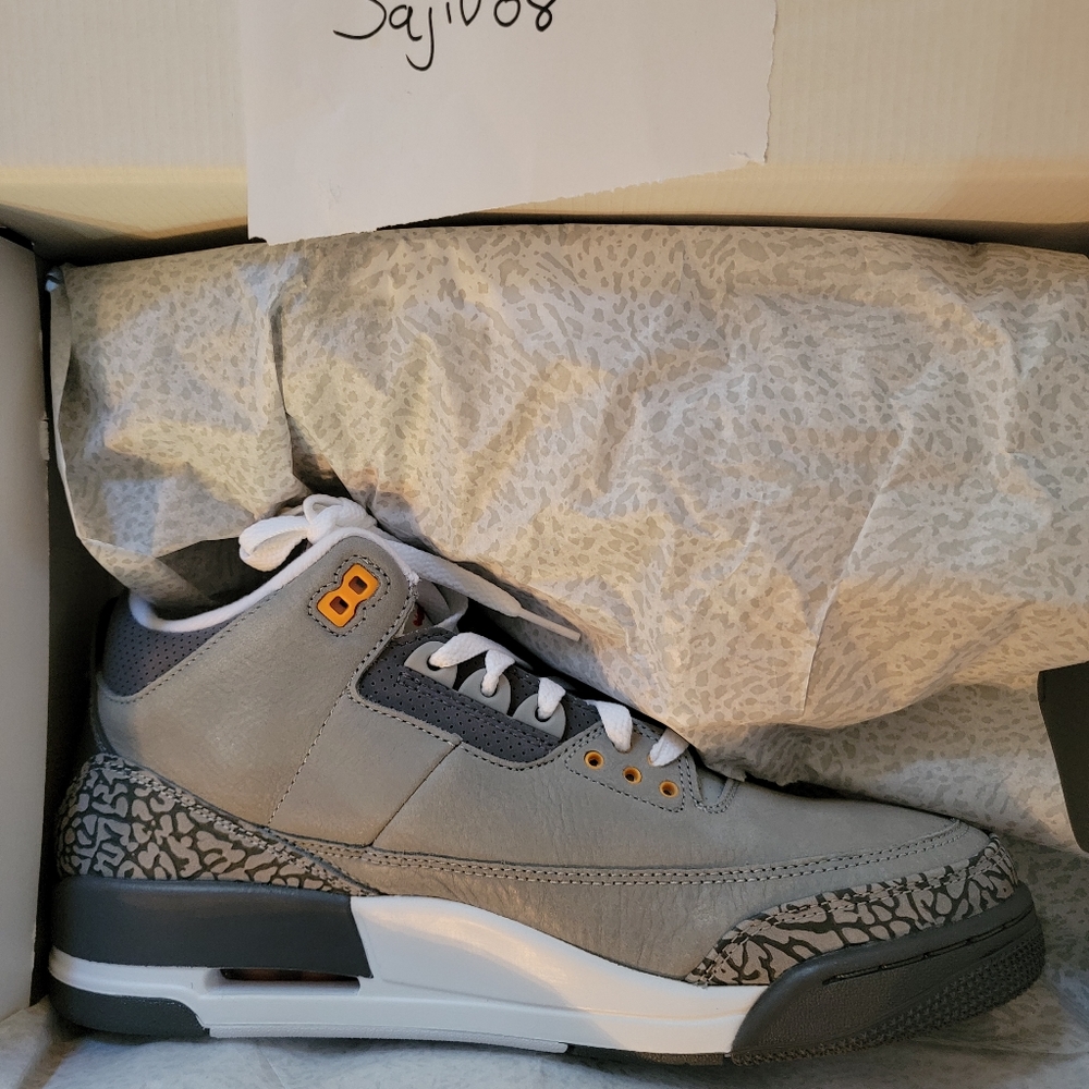 Jordan 3 Cool Grey